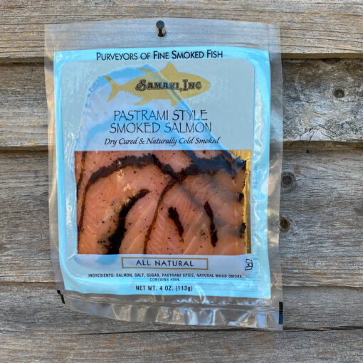 Samaki Pastrami Style Smoked Salmon